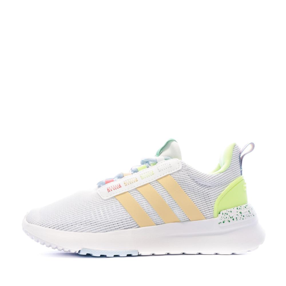 Adidas Baskets Blanches Filles Adidas Racer Tr21 K