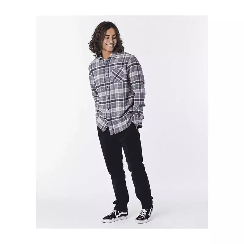 Chemise RIPCURL Checked In Flannel Dusty Mushroom