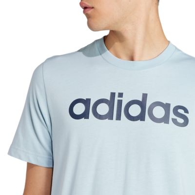 Adidas SportswearEssentials Linear Logo Shirt - blau