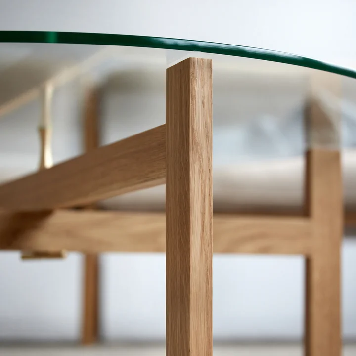 Moebe - Coffee Table, 60 x 32,5 cm, Eiche natur