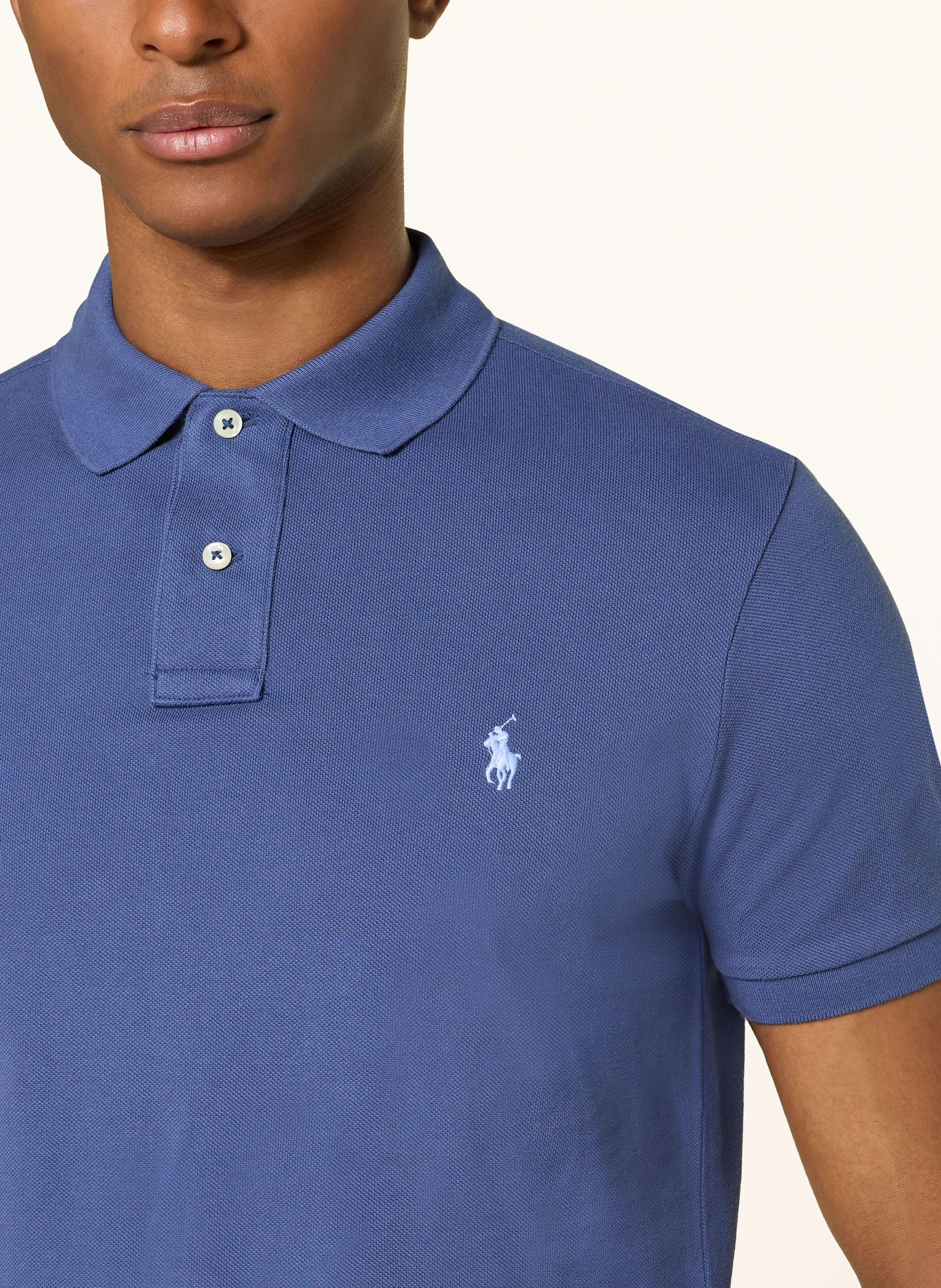 POLO RALPH LAUREN Piqué-Poloshirt Custom Slim Fit