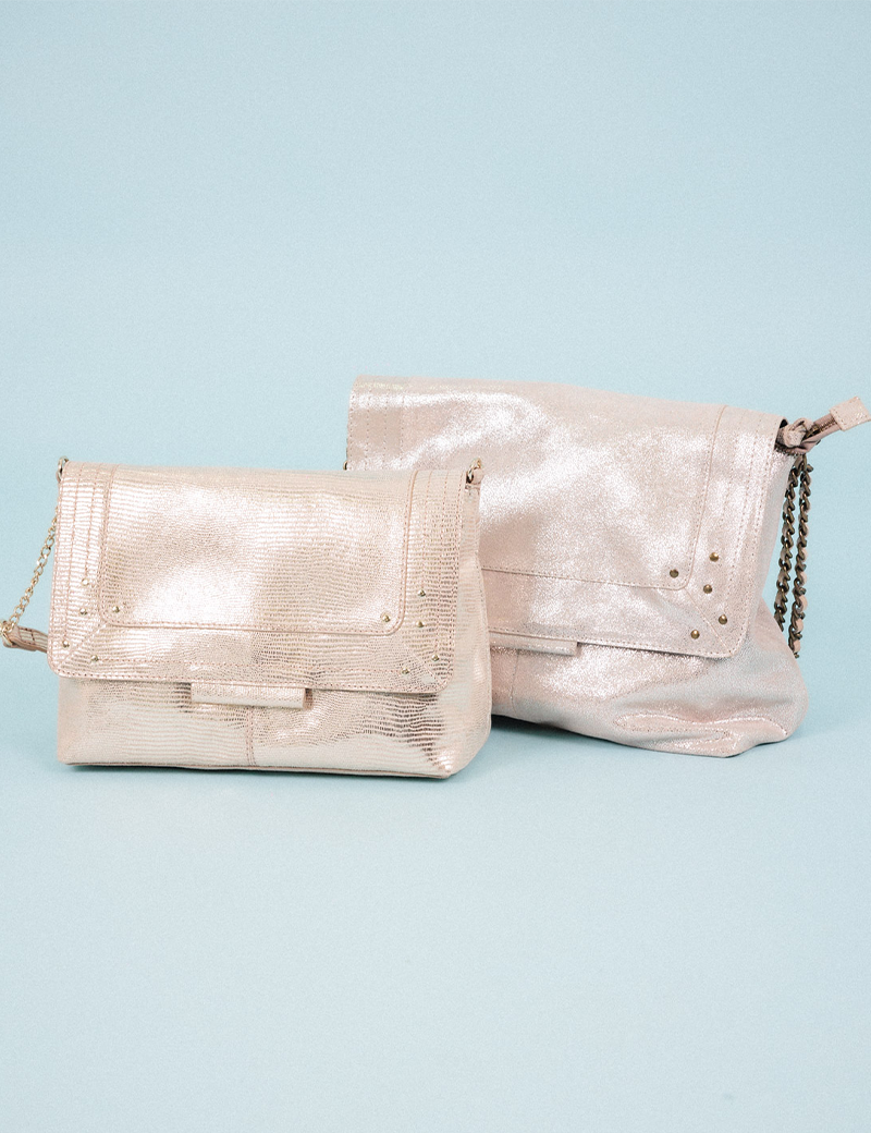 PIECES SAC À MAIN FELIZIA CUIR X-LARGE CROSS BODY ARGENTÉ