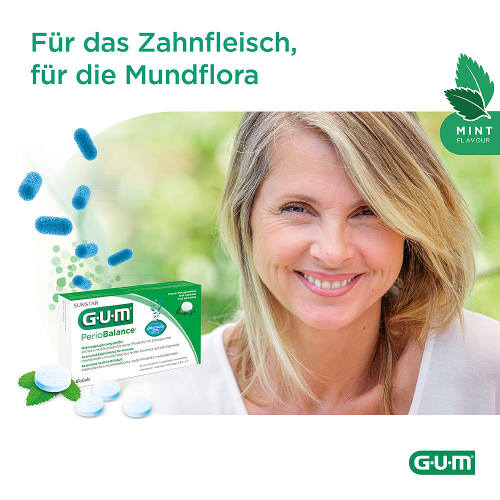 GUM® PerioBalance® Lutschtabletten Minzgeschmack