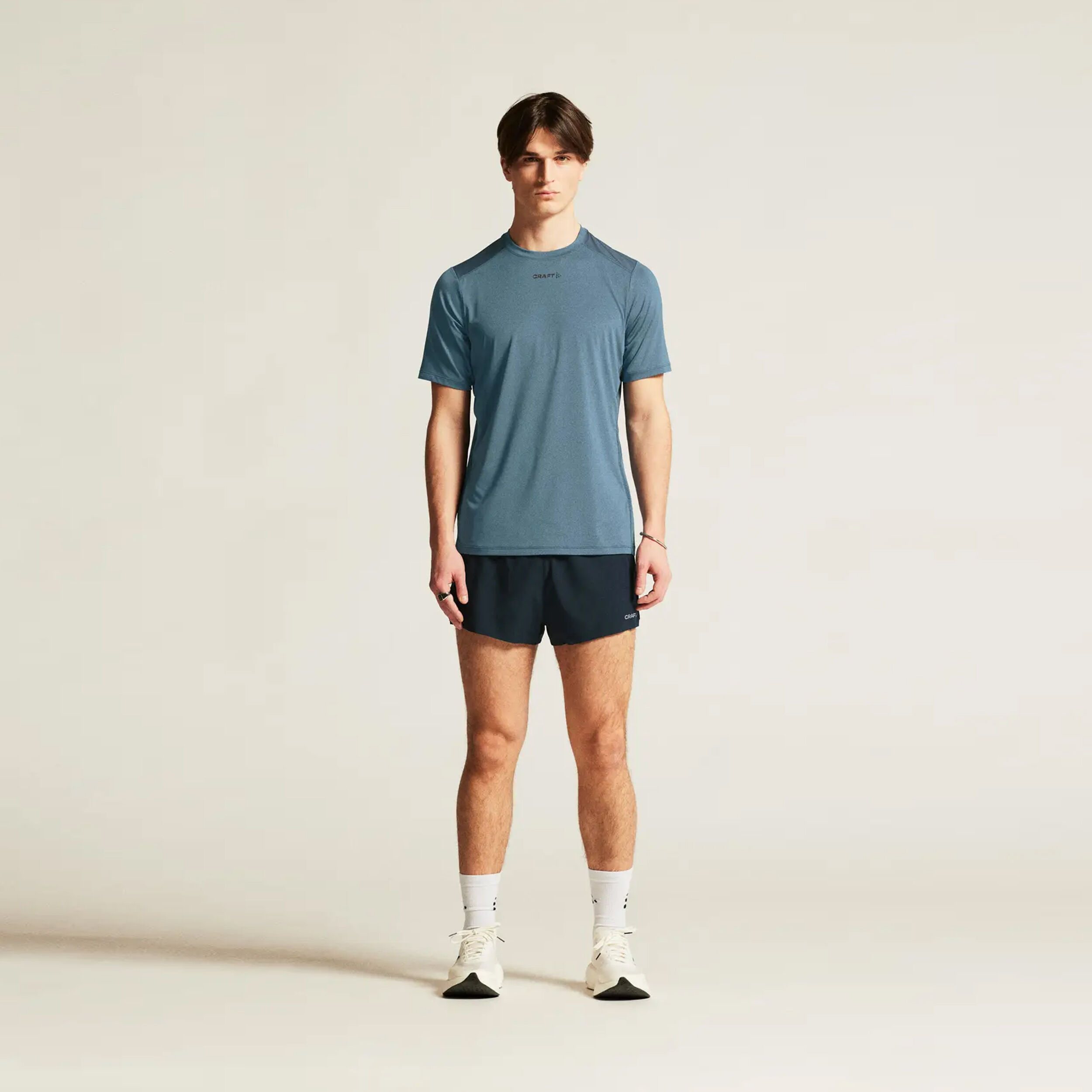Craft ADV Essence Tee 2 Maillot De Course Hommes - Bleu