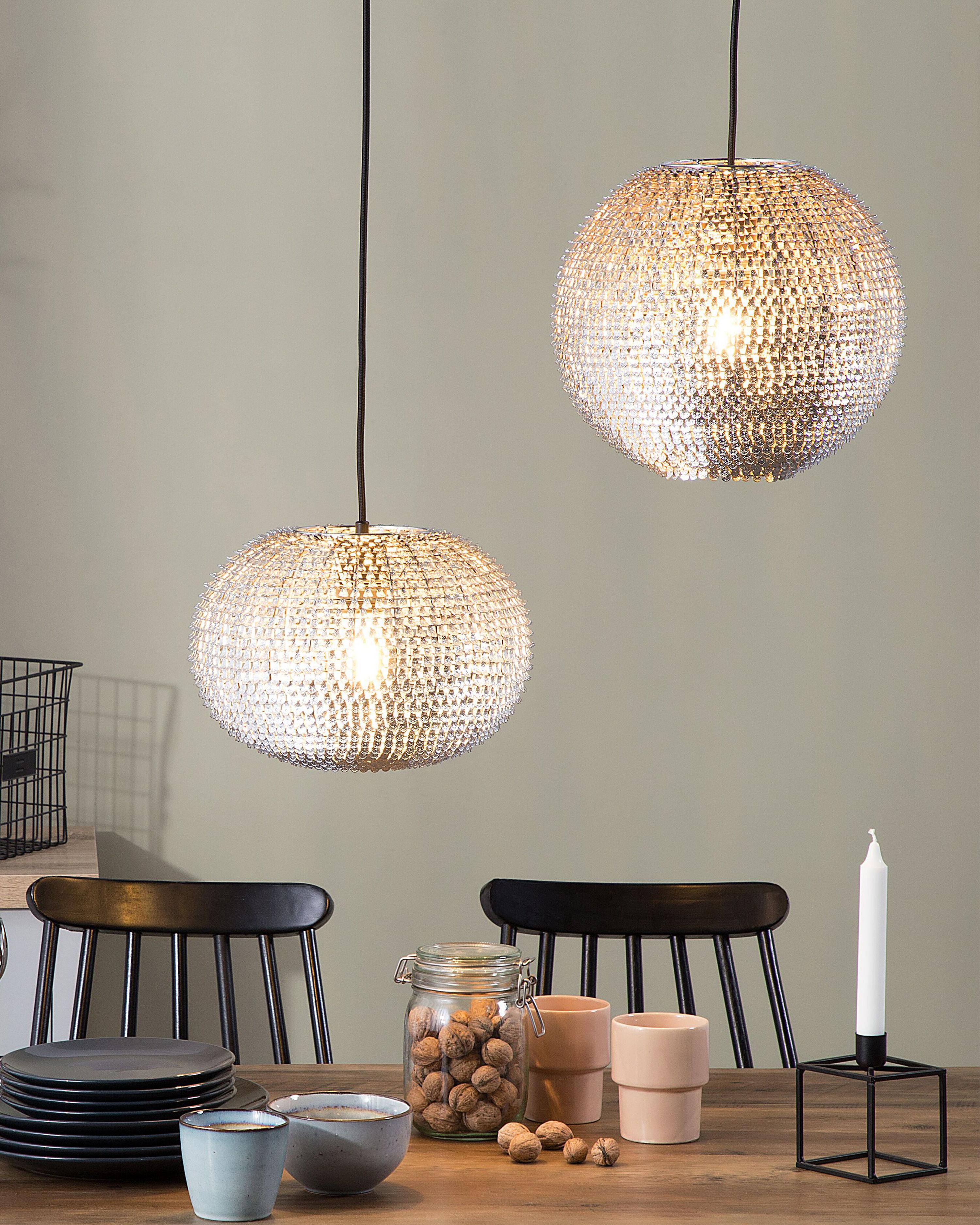 Hanglamp REINE Metaal Zilver