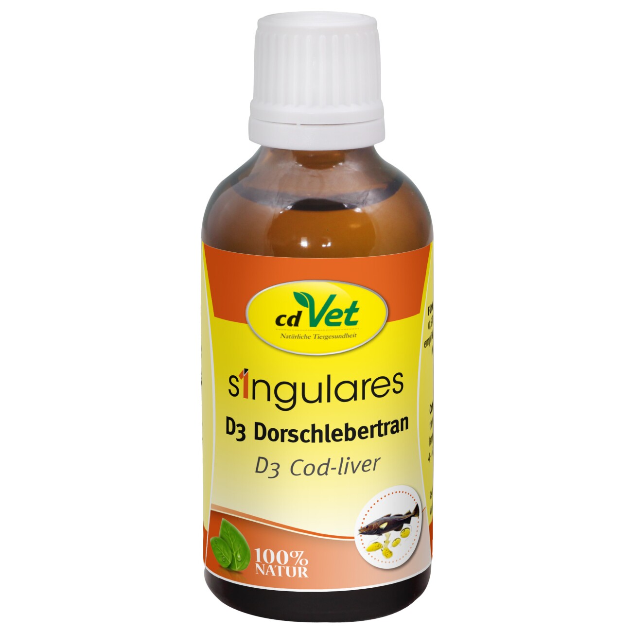 cdVet Singulares D3 Dorschlebertran