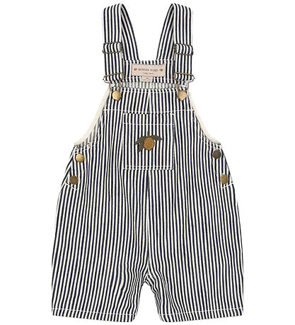 Konges Sløjd Latzhosen - Fender - Marine Stripe