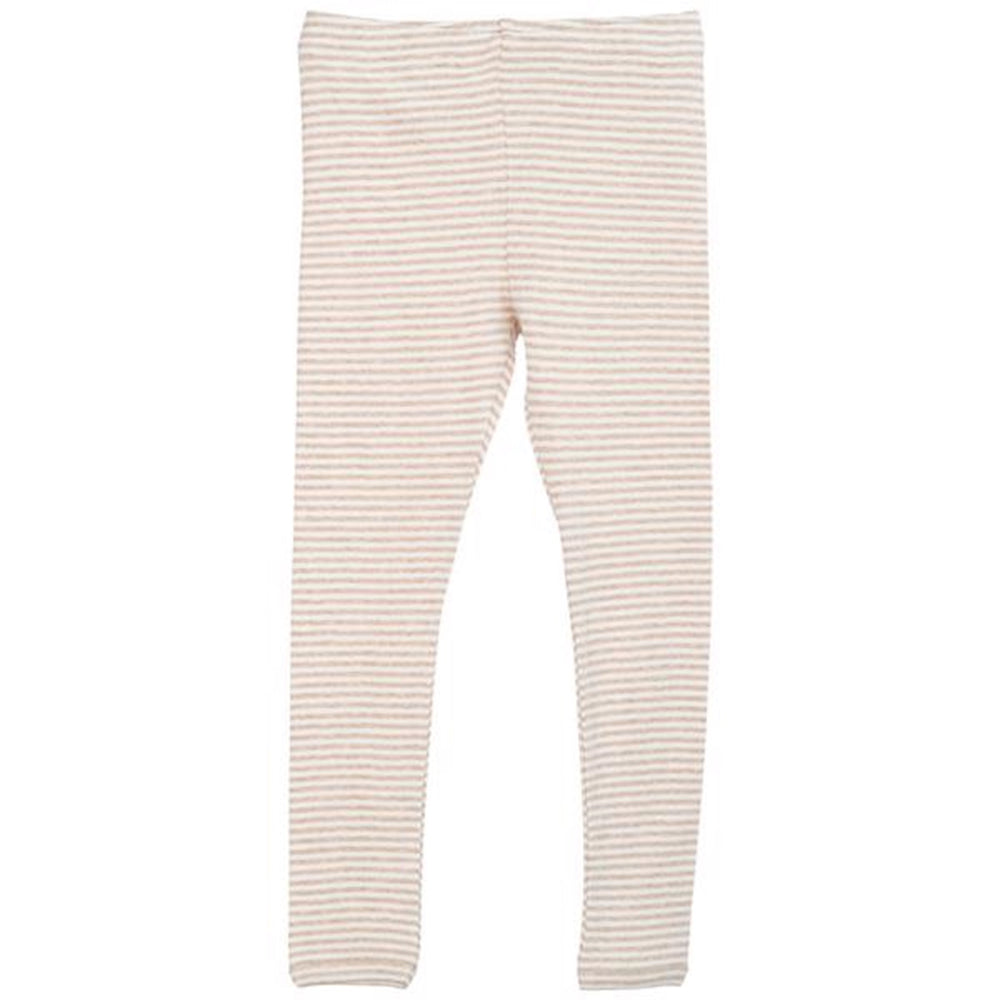 Oat/Offwhite Stripe Leggings - Serendipity → Luksusbaby.dk