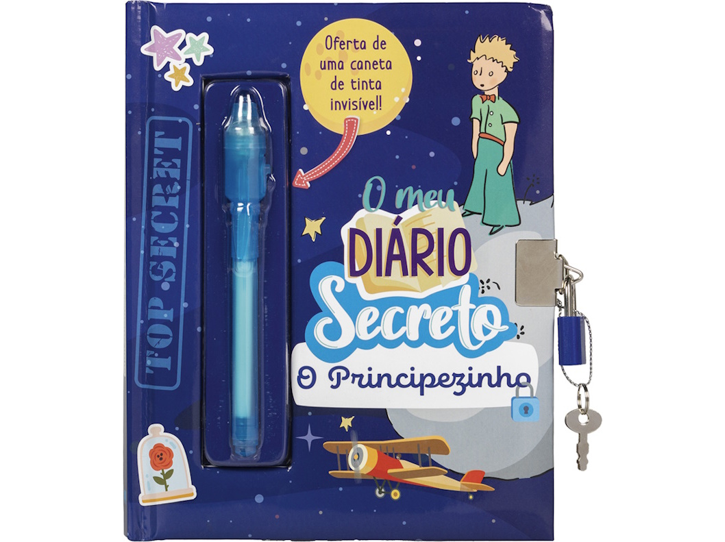 LIVRO O MEU DIÁRIO SECRETO - O PRINCIPEZINHO