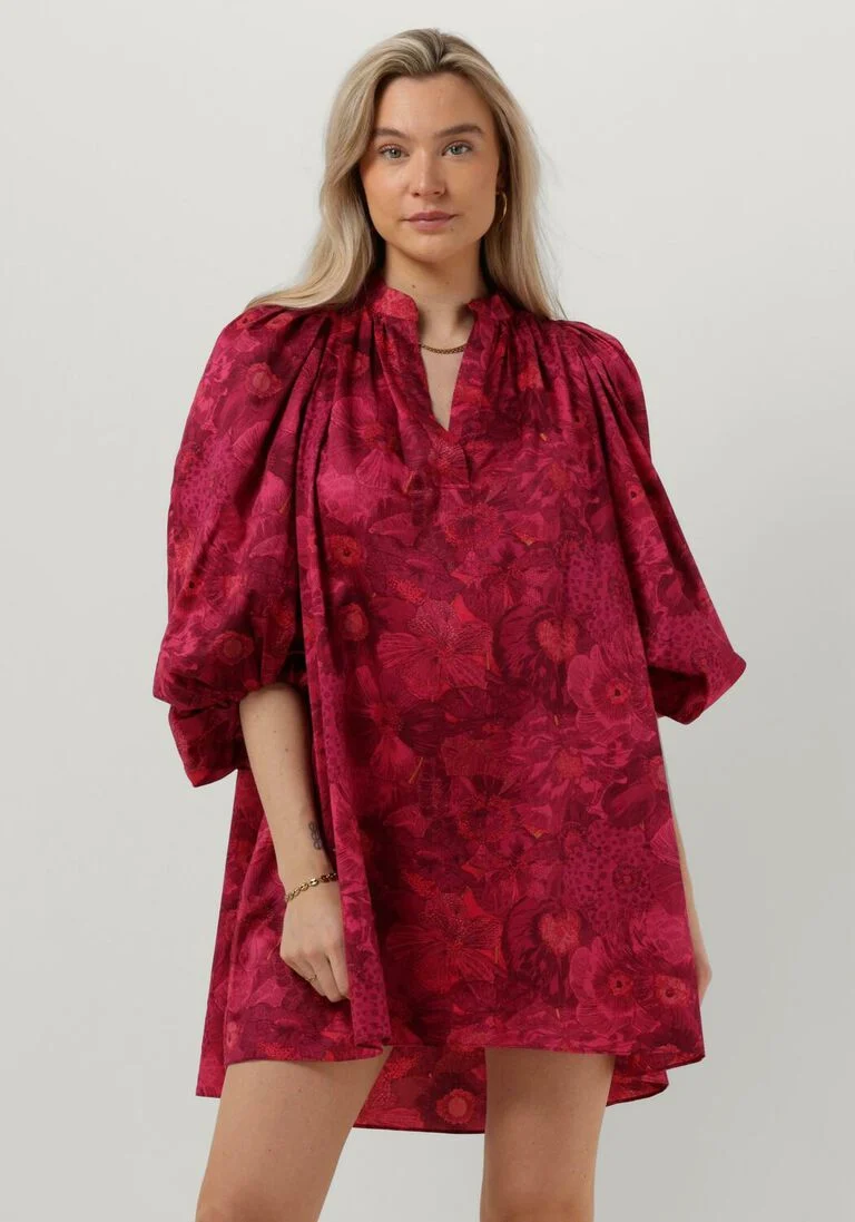 VANESSA BRUNO fuchsia vanessa bruno mini jurk vanessa