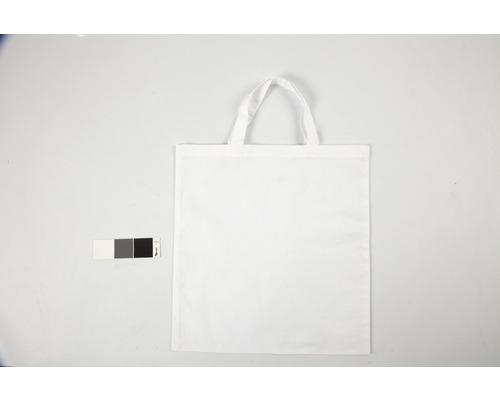 Witte stoffen tas 38x42 cm