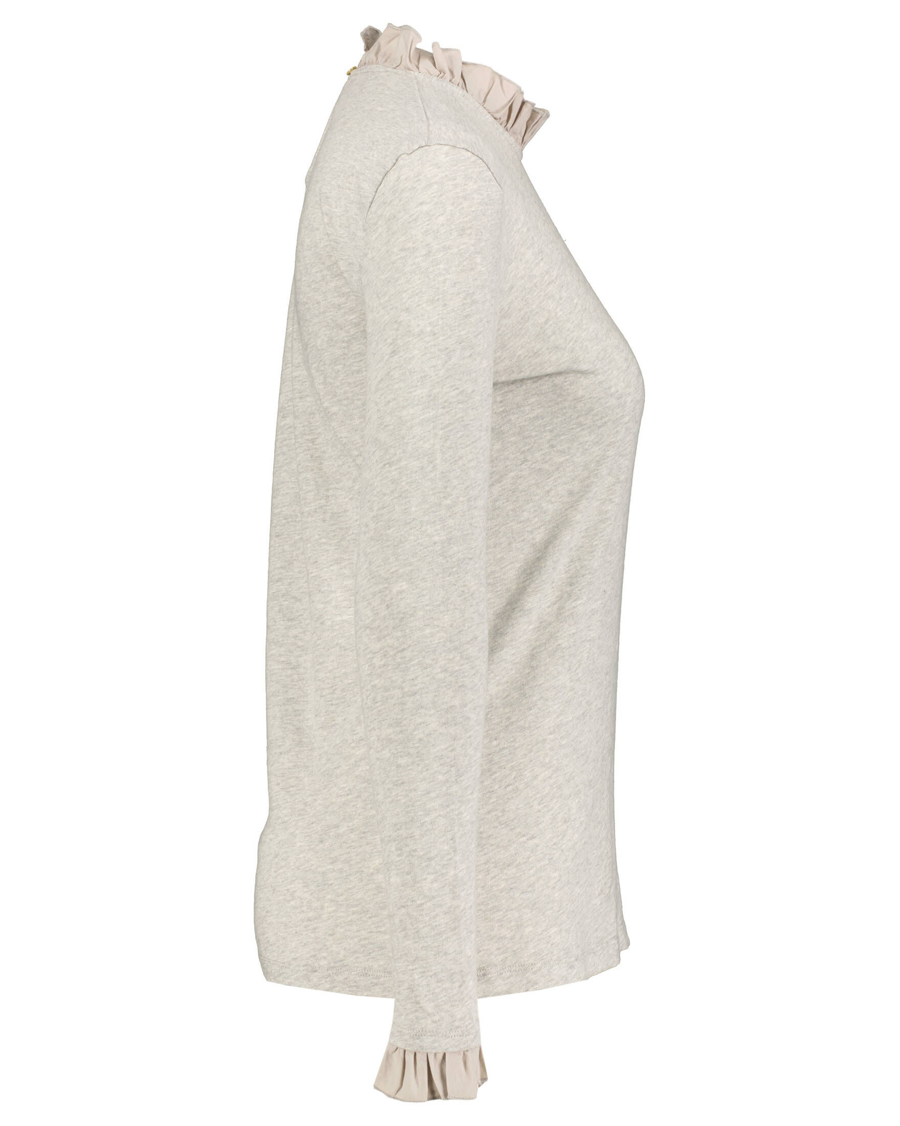 Rich & Royal| Damen Longsleeve mit Rüschen
