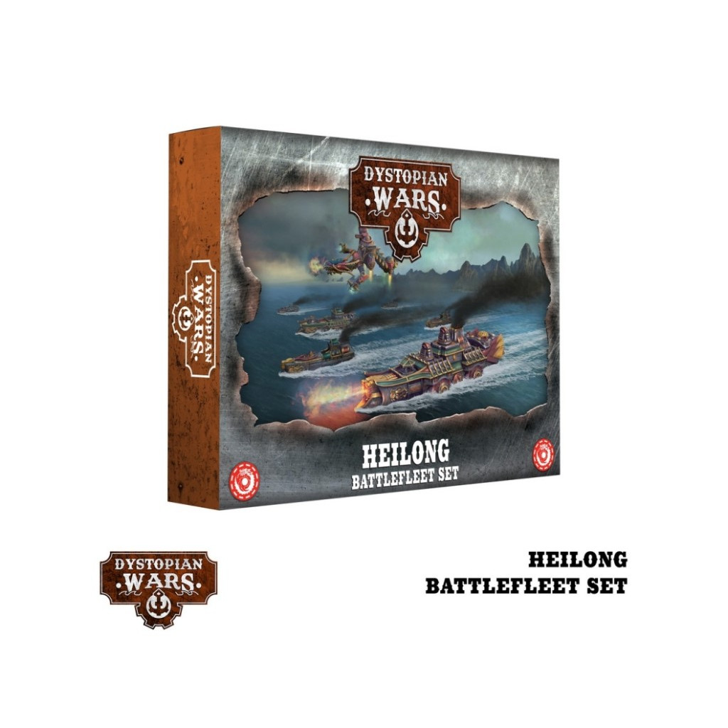 Dystopian Wars: Heilong Battlefleet Set