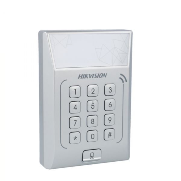 Hikvision Controlo de Acessos Interior com Teclado / Cartão - DS-K1T801M
