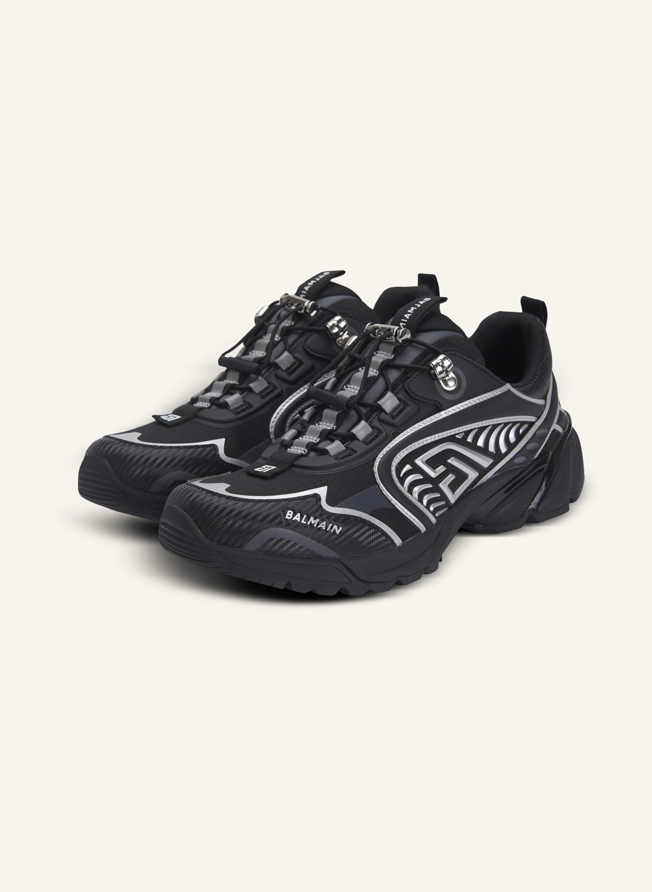 BALMAIN Sneakers Cosmic Dust aus technischen Materialien