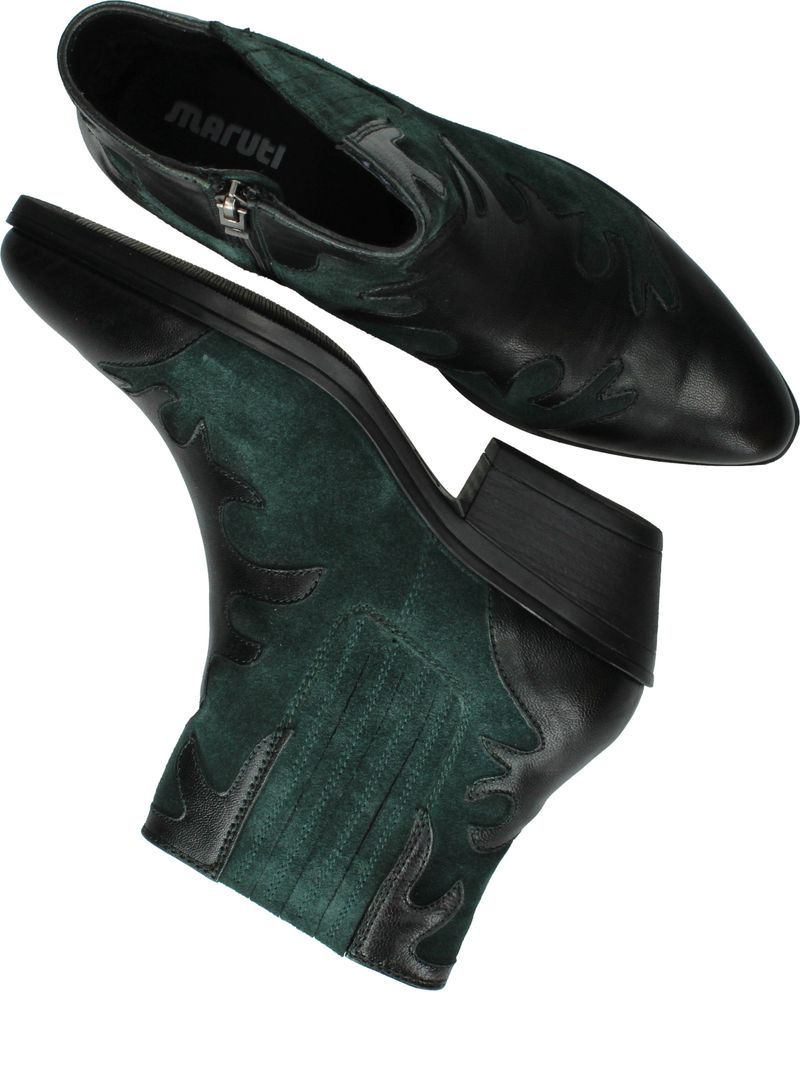 Maruti Tessy Westernboots Groen Dames