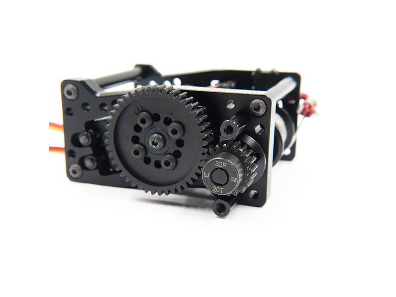 Yeah Racing Modellbau-Seilwinde mit Kupplung, für Servos, B Seilwinden Kit für 360° Servos