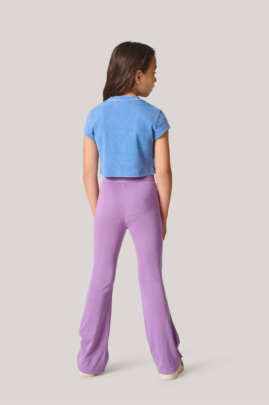 Shoeby high waist flared legging paars