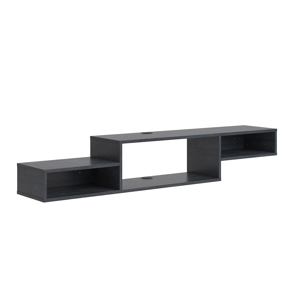 Vicco CD-Regal Drive Schwarz Beton 150 x 26 cm offenes Regal
