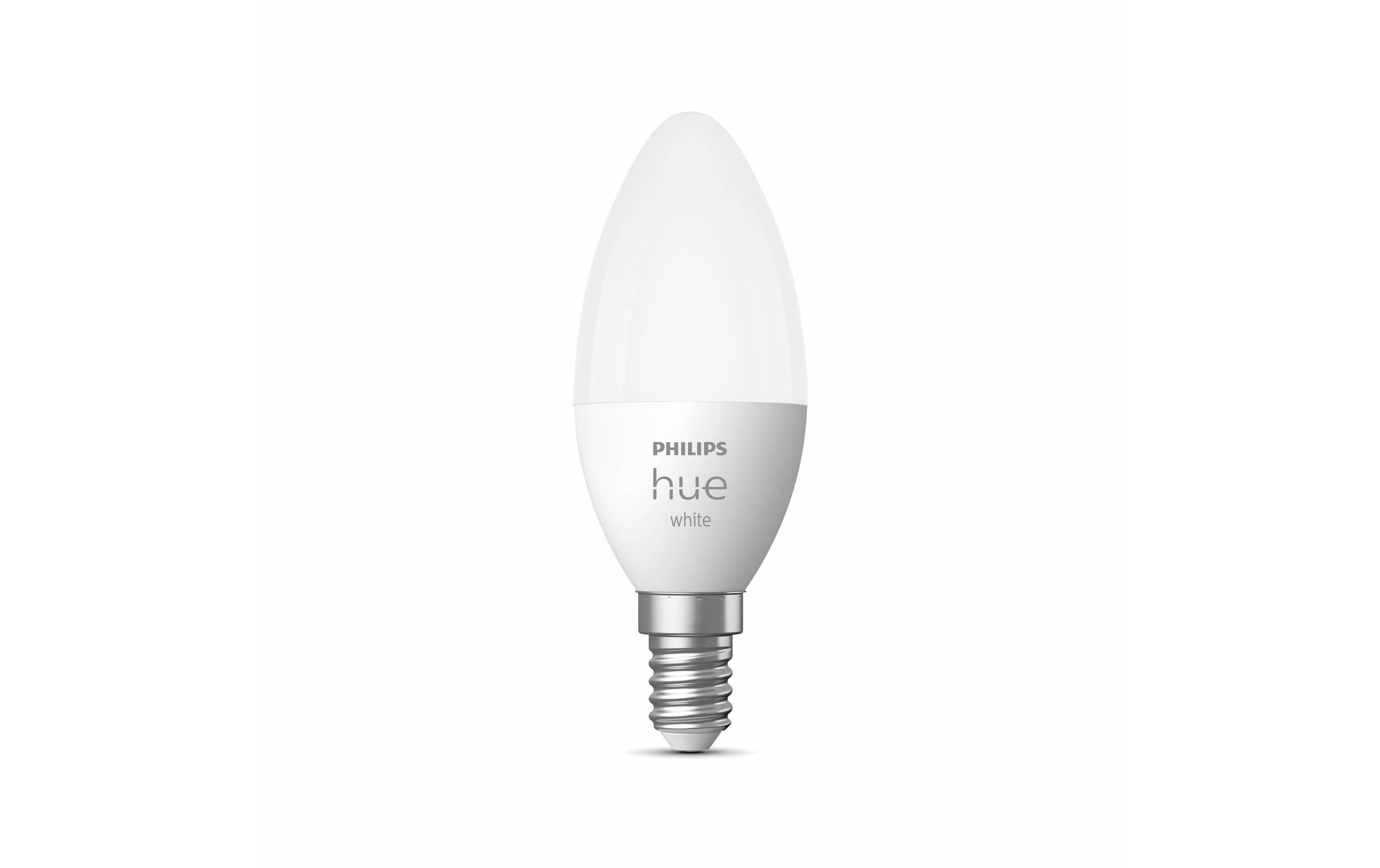 Leuchtmittel White E14 Kerze Einzelpack 470 lmPer Bluetooth steuerbares Hue E14-Leuchtmittel