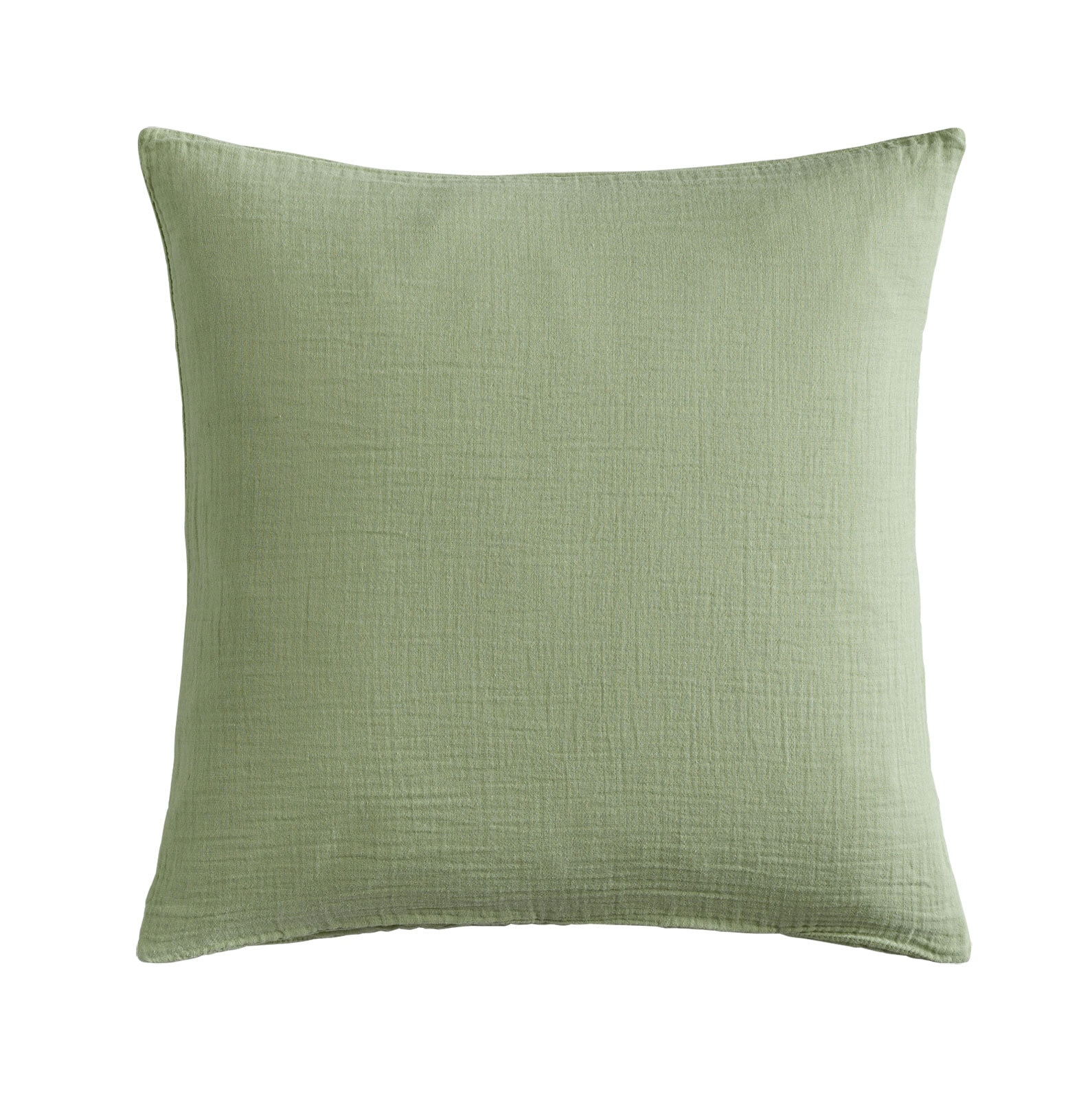 casaNOVA Musselin-Kissenhülle GRETA 45 x 45 cm salbeigrün