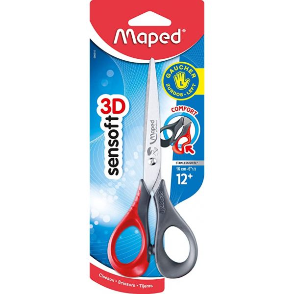 Maped Tesoura p/ Esquerdino 16cm 1 Un.
