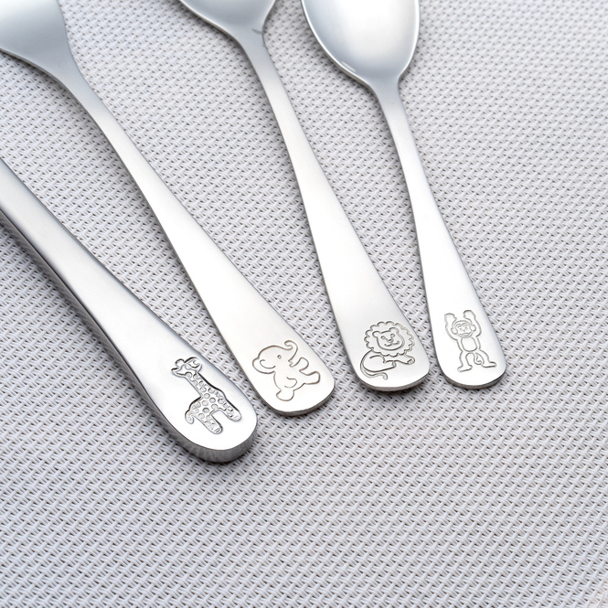 Reer - Edelstahl Besteckset - 4-teilig