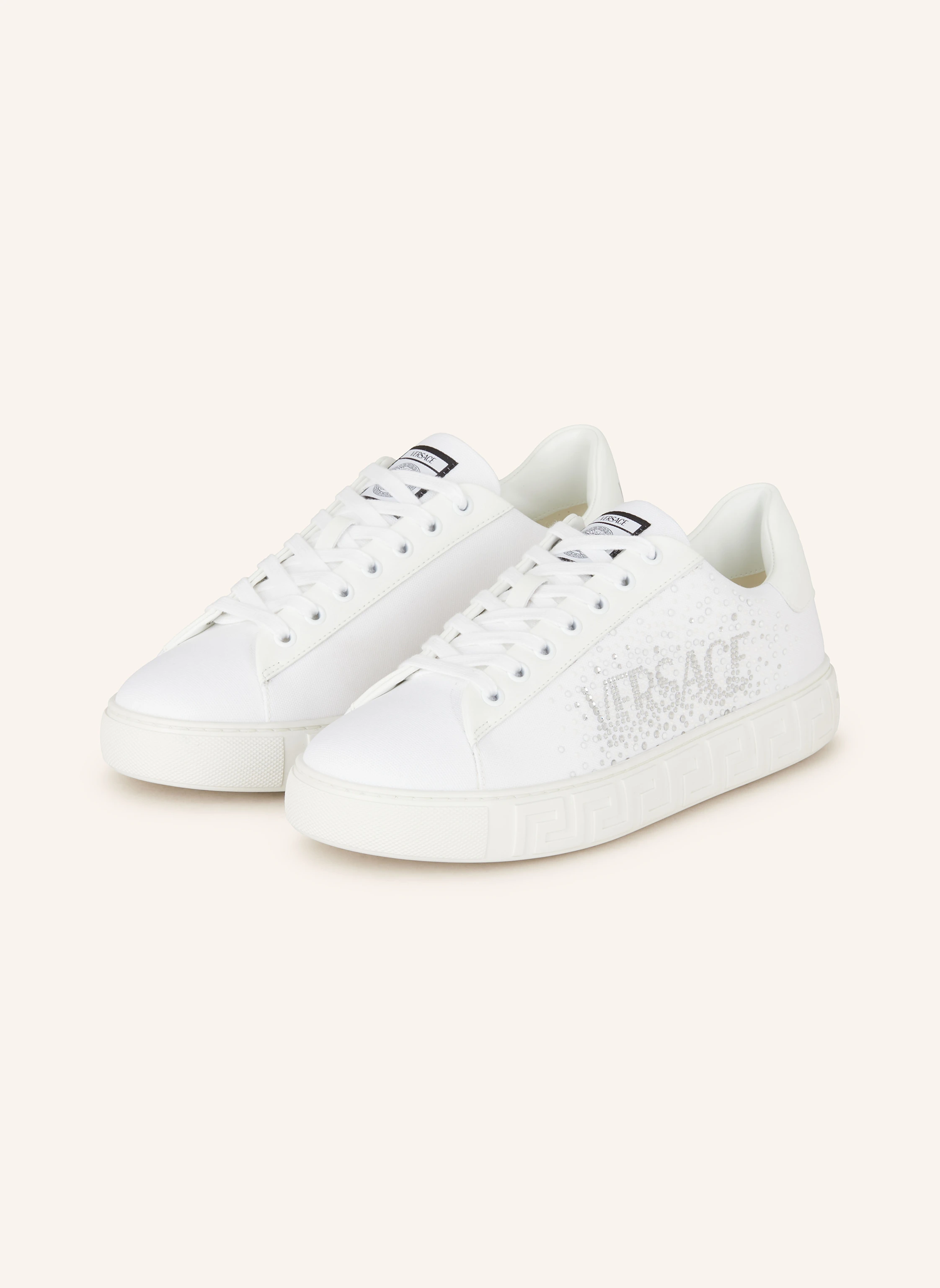 VERSACE Sneaker GRECA mit Schmucksteinen