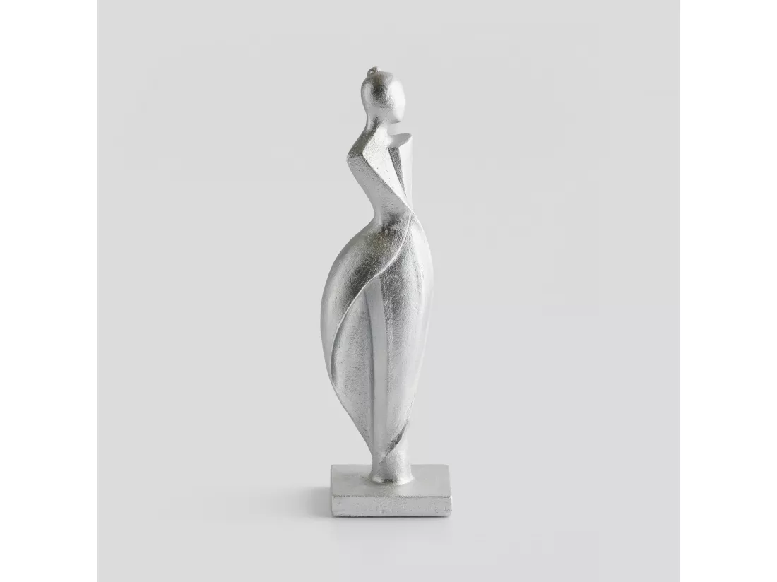 Figurine Jiosei argent moyen 33.5 x 8.5 x 10