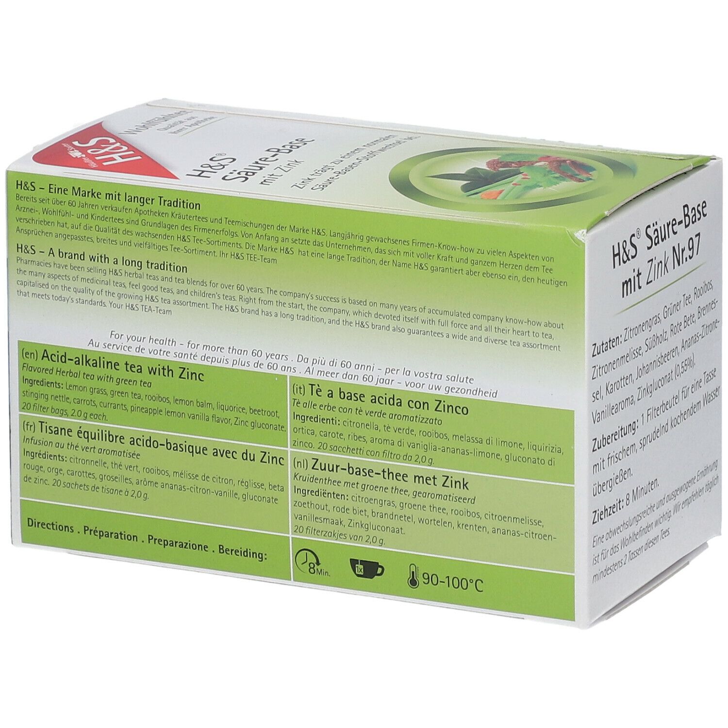 H&S® Säure-Basentee mit Zink
