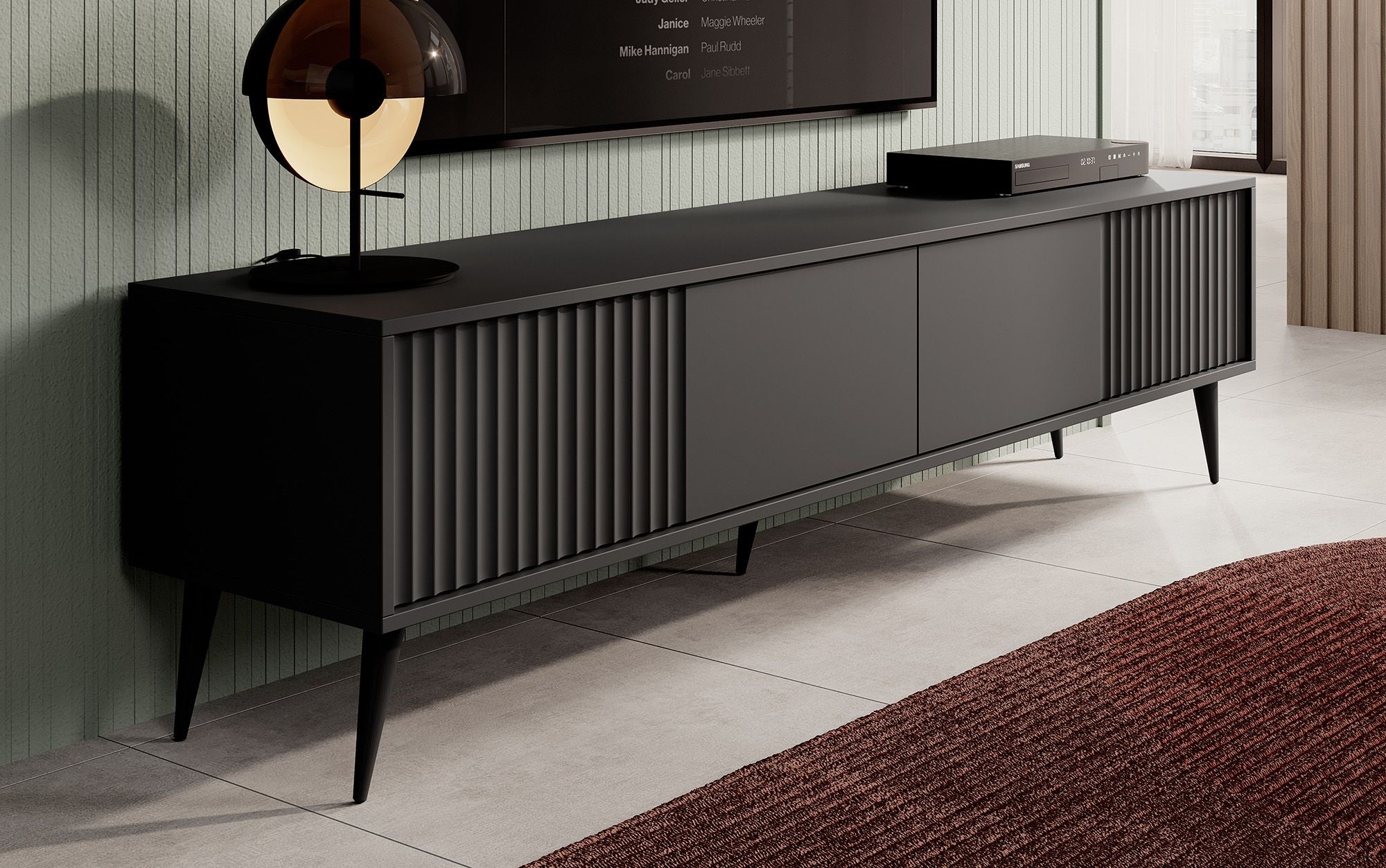 Winq 2 - TV-Meubel - Antraciet - 180 cm