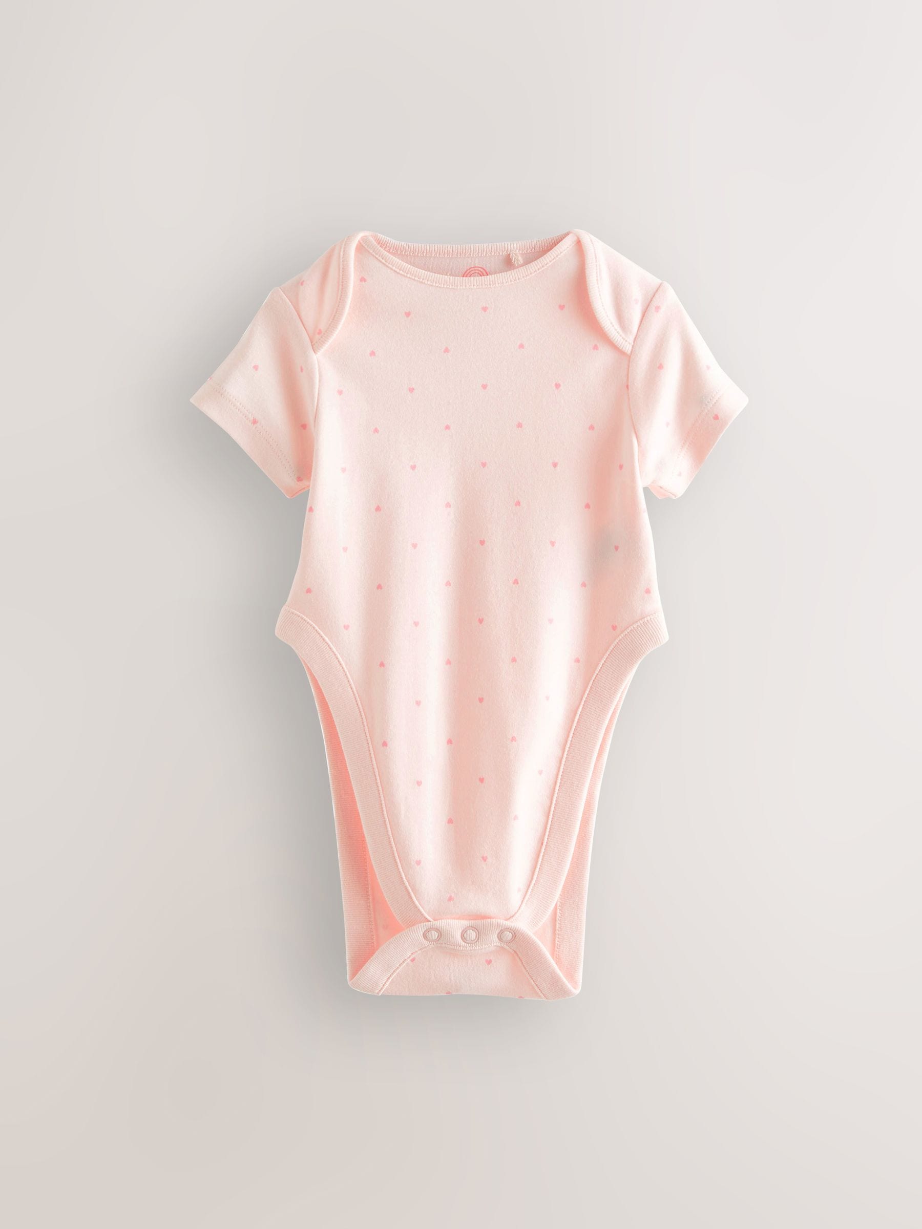 Roze - 3 Pack Hip Dysplasia Short Sleeve Baby Bodysuits