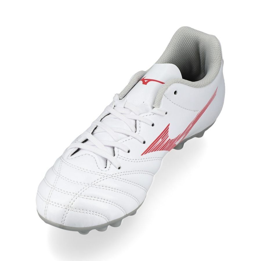 Mizuno Monarcida Neo lll Select AG Charge - Blanc/Radiant Red Enfant