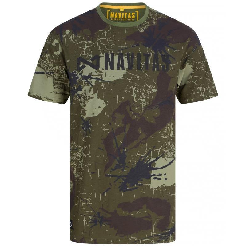 Tee Shirt Manches Courtes Homme Navitas Identity - Camo