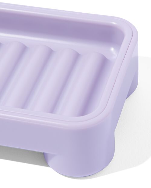 boîte à savon solide lilas