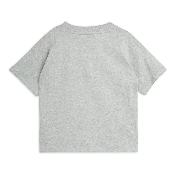 Mini Rodini T-Shirt Bodybuilder Coton Bio | Blanc