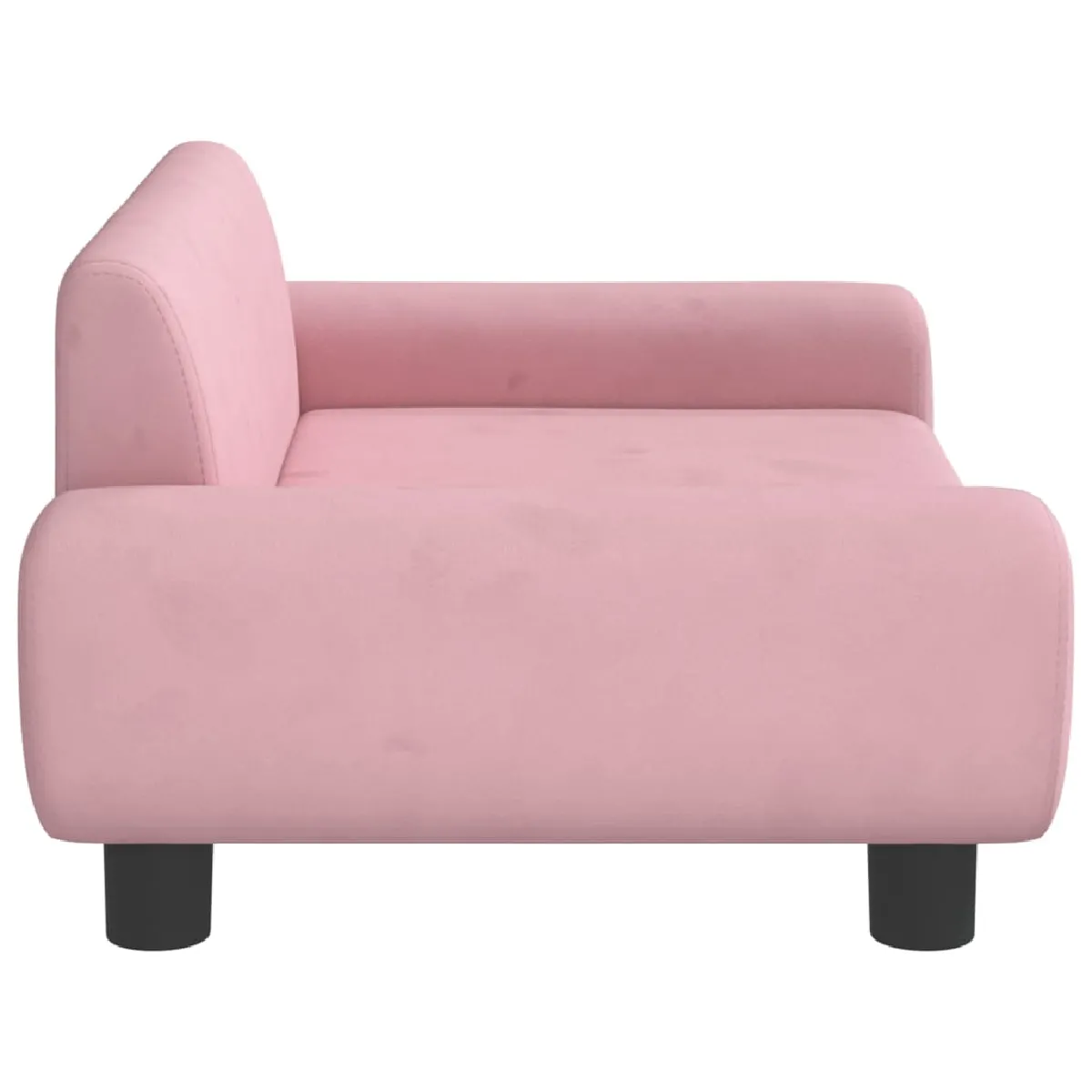 vidaXL Canapé enfants - Rose 70x45x33 cm