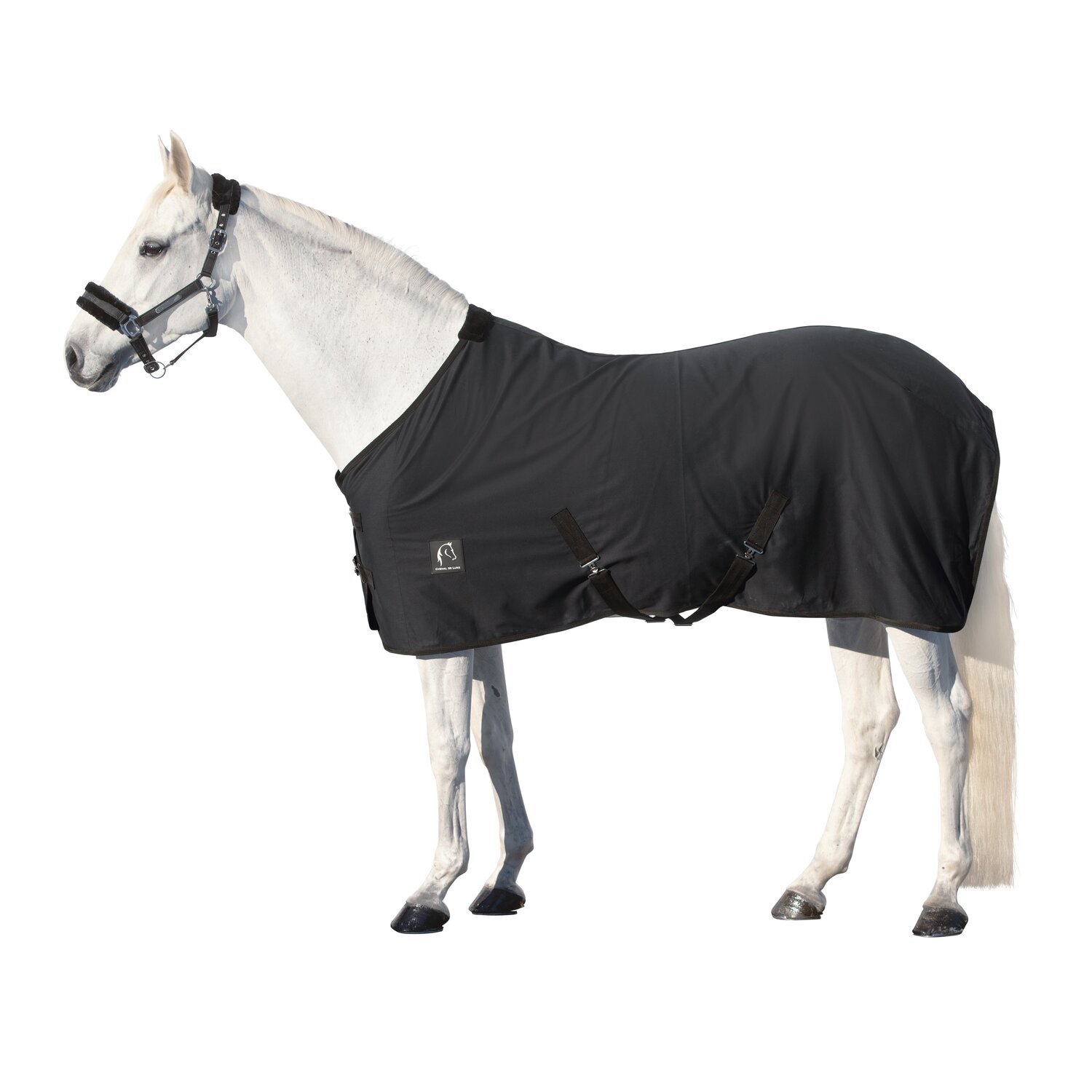 Cheval de Luxe Stall- und Transportdecke Nantes  - black - 125 cm