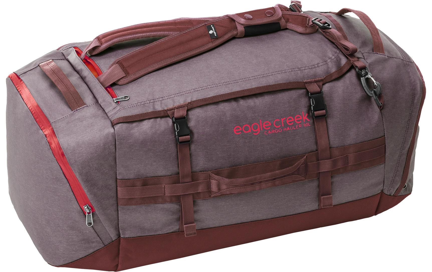 Duffle Bag Cargo Hauler 90 l Dunkelrot<br>Wasserabweisender Dufflebag