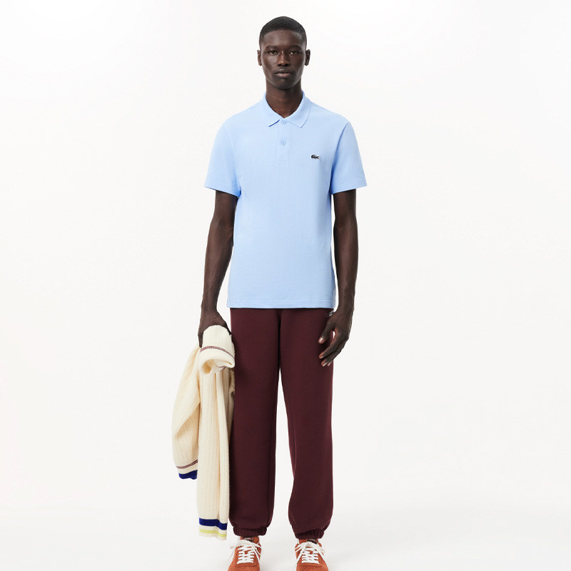 Polo Lacoste Regular Coton bleu clair