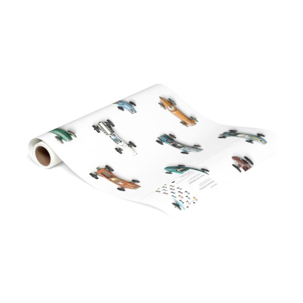 Studio Ditte Raceauto Behang - Blauw