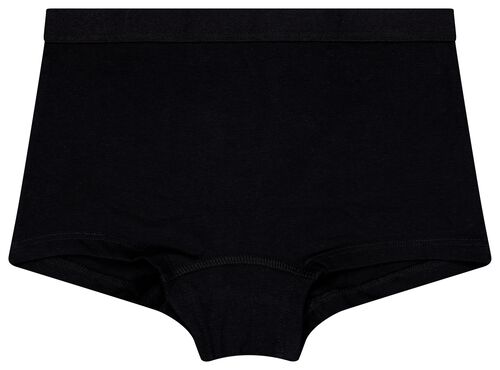 3 boxers enfant coton/stretch noir