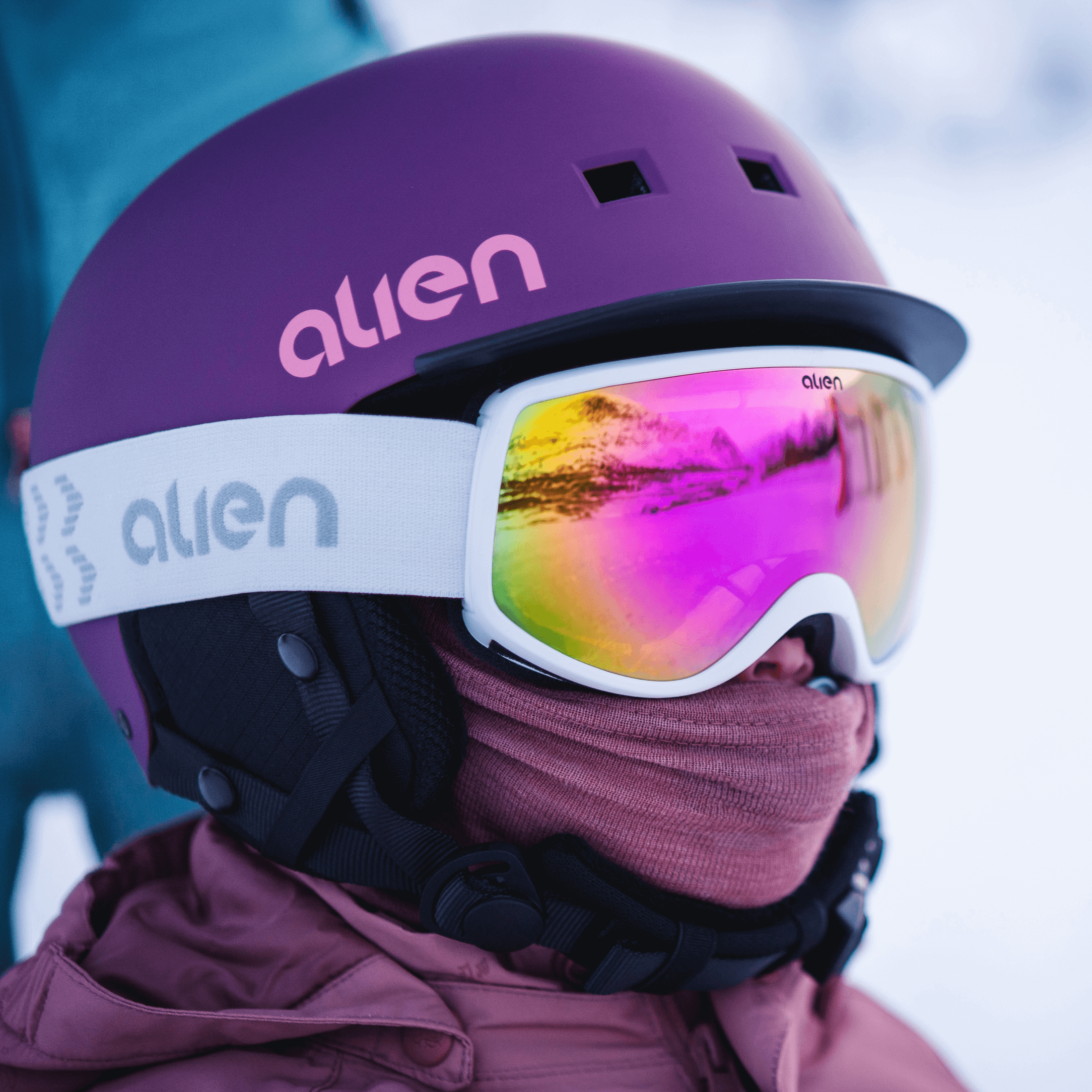 Alien Flatspin skihjelm - Junior - Hjelmer og alpinbriller