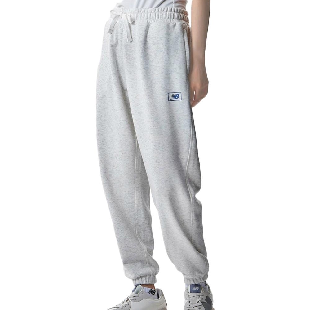 New Balance Jogging Gris Chiné Femme New Balance Essentials French Terry