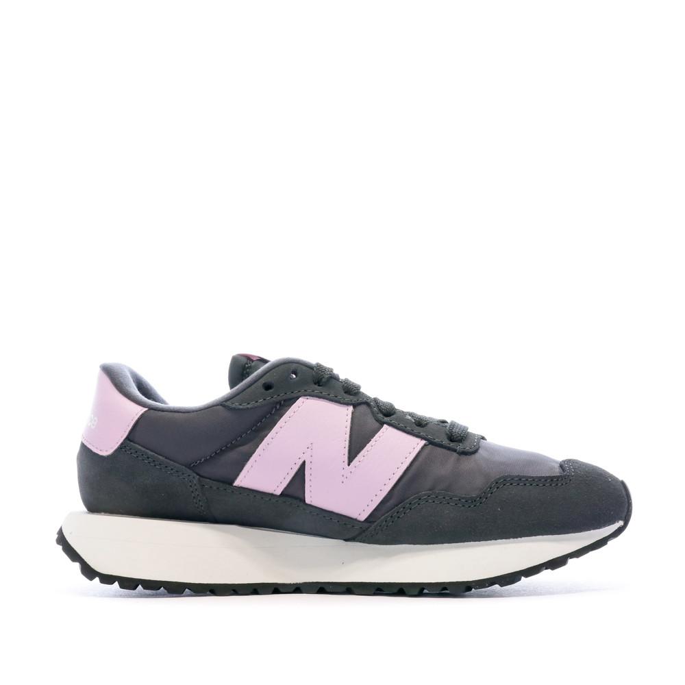 New Balance WS237 Baskets Grise/Violet Femme New Balance
