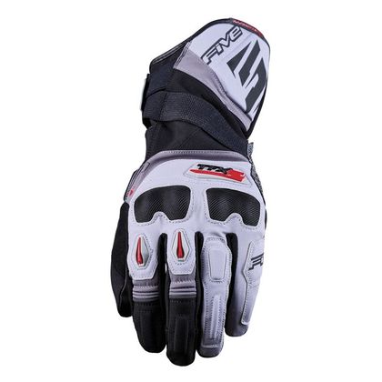 Gants Five TFX2 WATERPROOF - Gris / Rouge