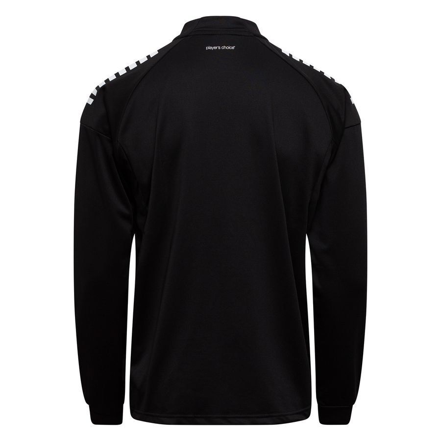 Select Maillot d'Entraînement 1/2 Zip Espagne V25 - Noir/Blanc