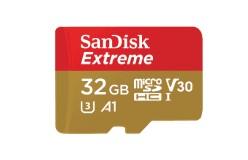 SanDisk Extreme 32 GB microSDHC(Speicherkarte für GoPro Kameras)