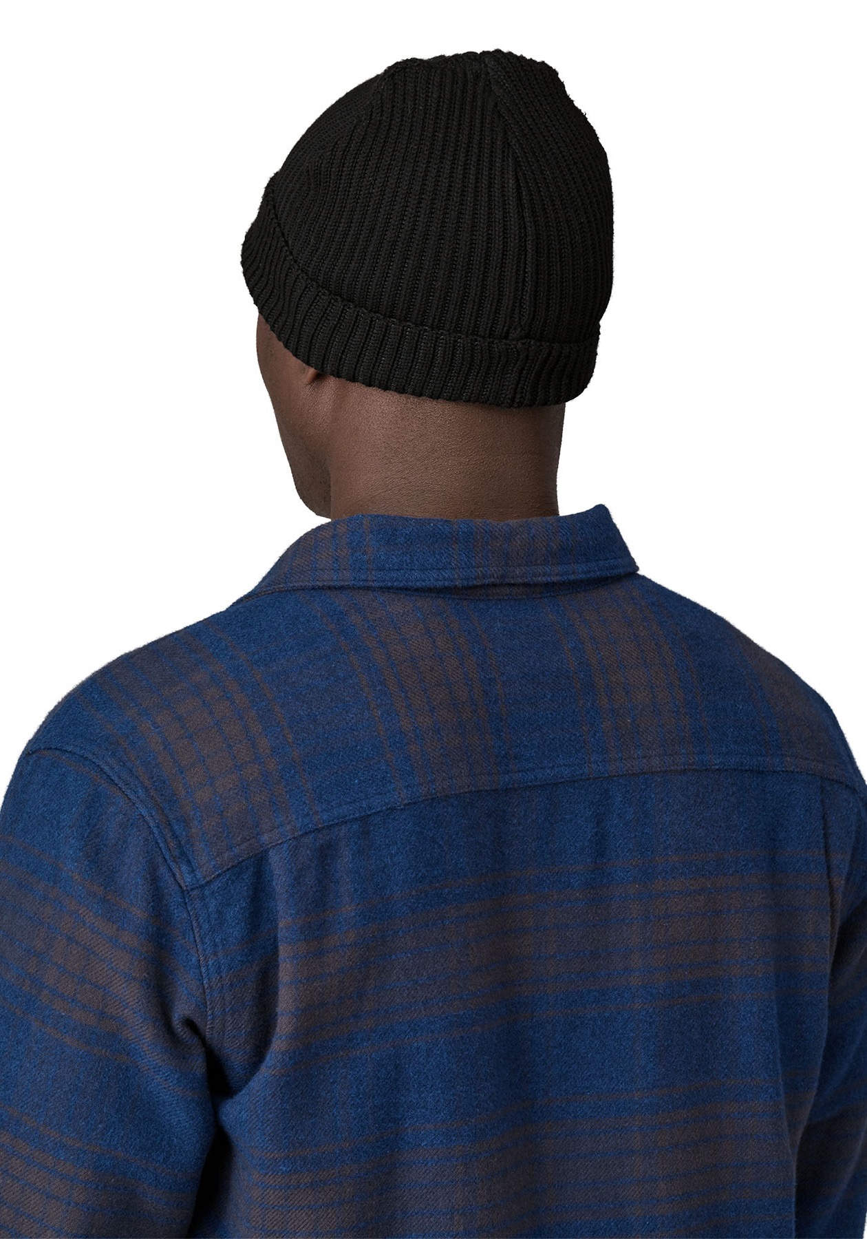 Patagonia Mütze Fisherman's Rolled Beanie Black
