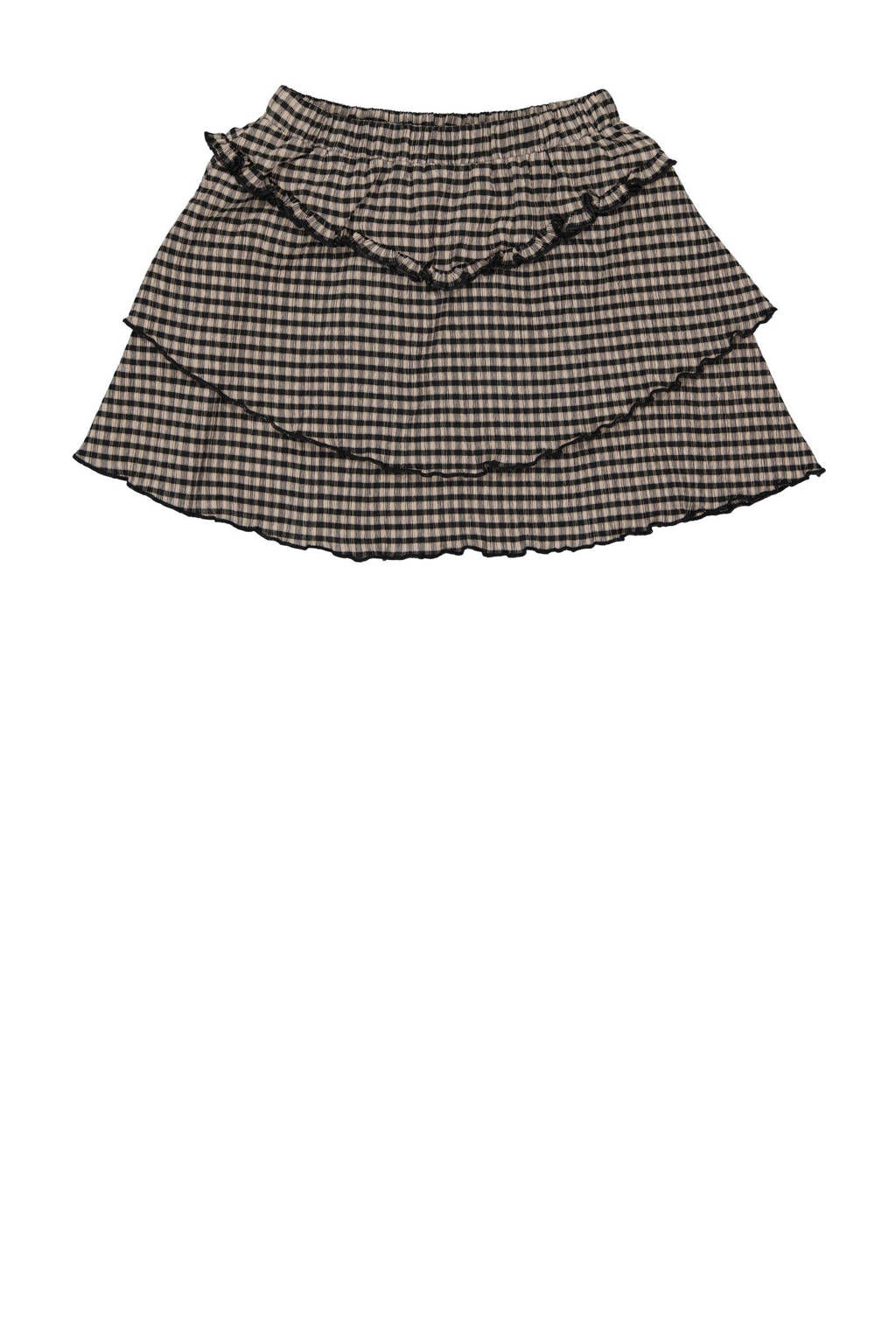 Quapi strokenrok beige